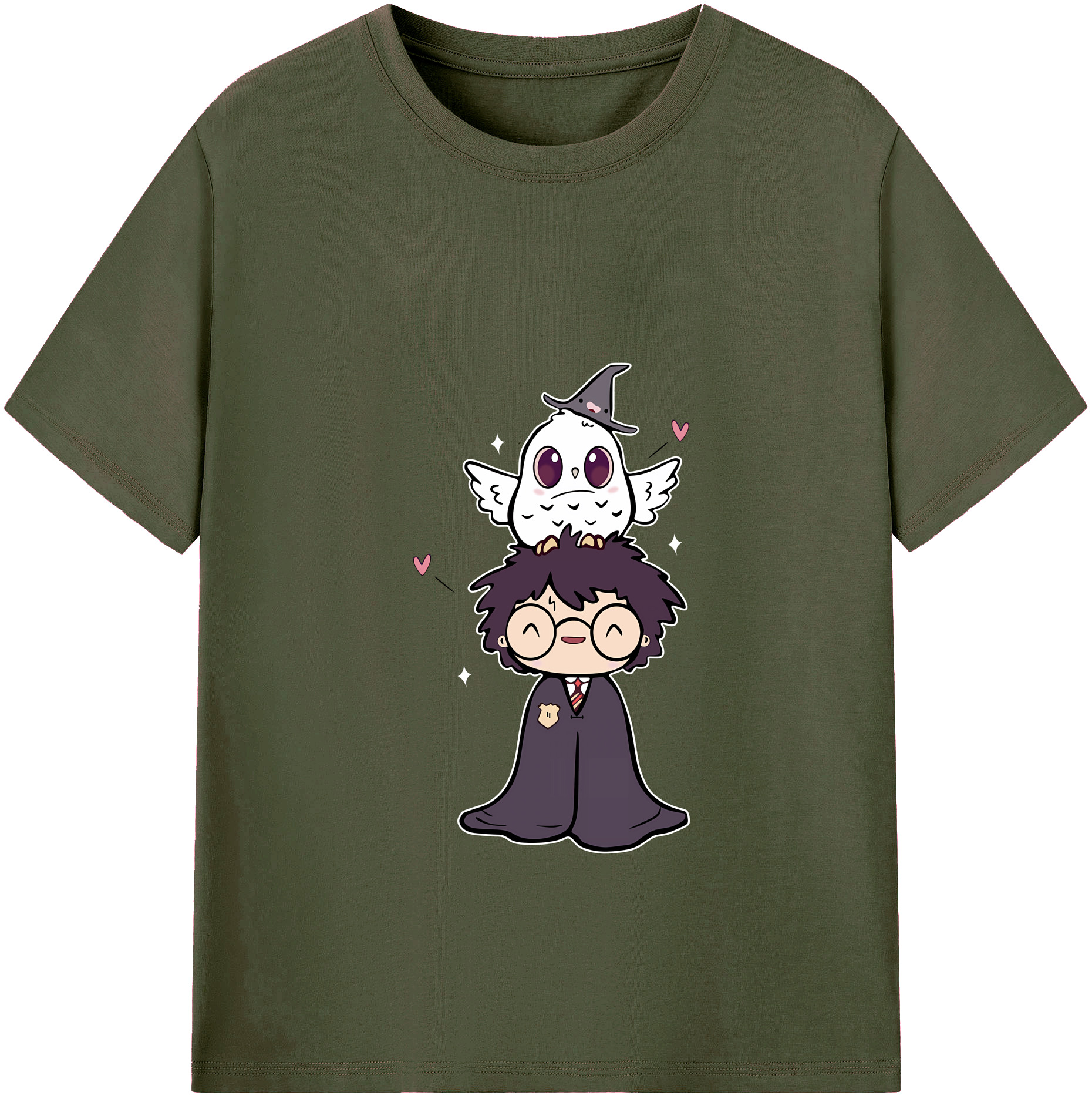 （画像用） Harry Potter ハリー・ポッターシリーズ 綿100％ メンズ半袖Tシャツ｜肌触りやわらか＆通気性
